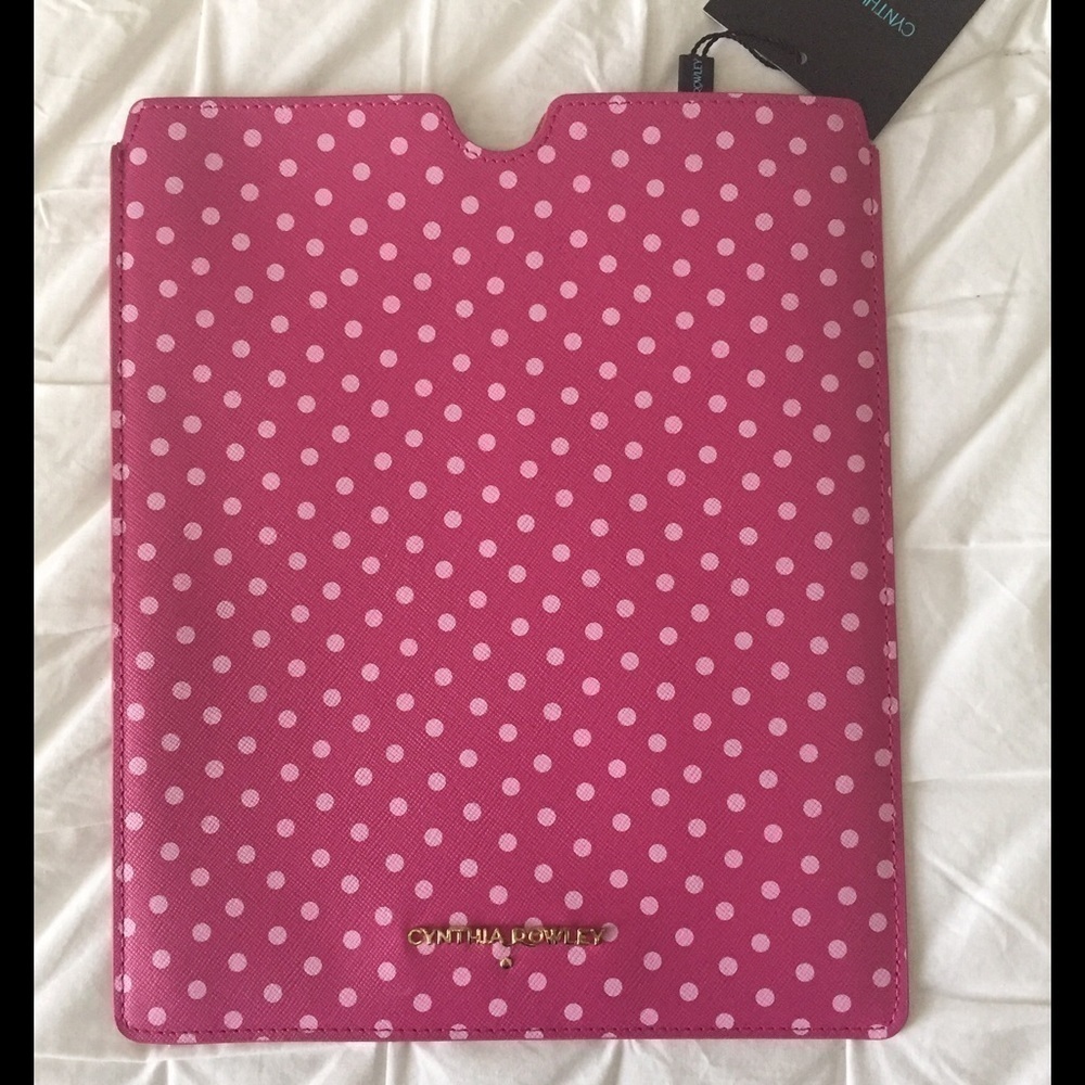 NWT Cynthia Rowley Pink Tablet Pouch